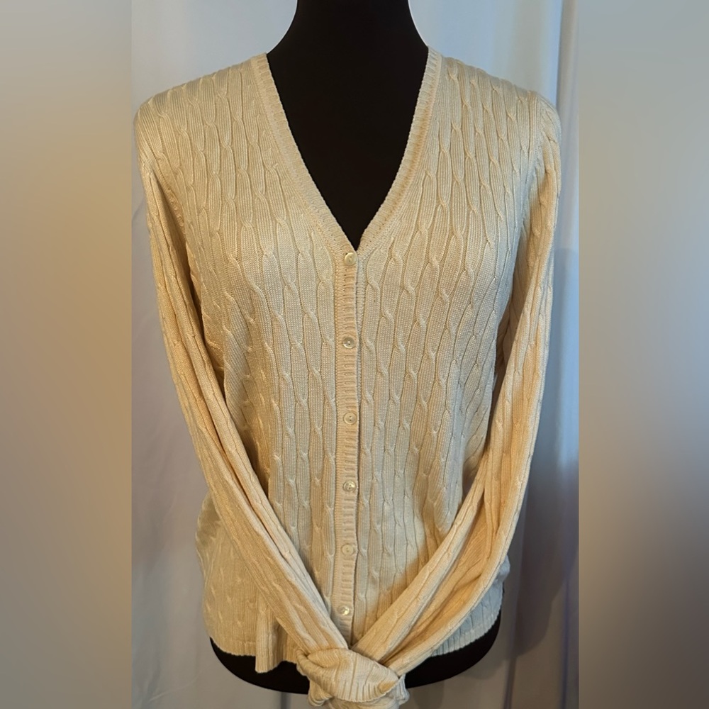 Silk Neiman Marcus cardigan